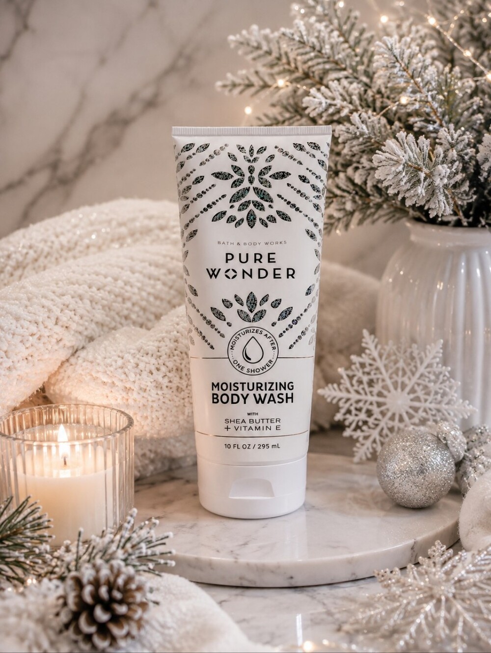 Bath And Body Works Pure Wonder Moisturizing Body Wash New